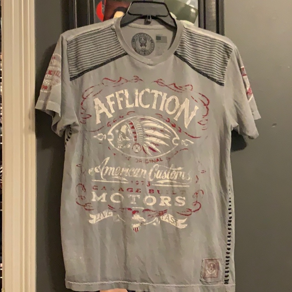 Affliction V-neck T-shirt